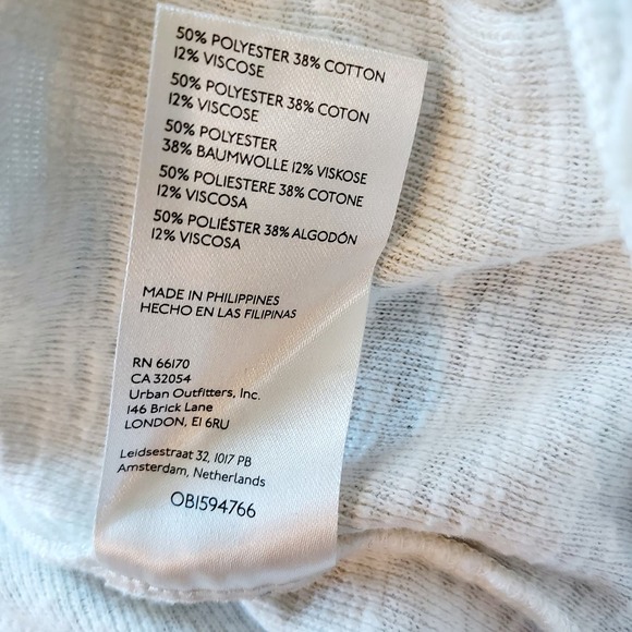 Pilcro Cream V-Neck Sweater w/Ruffle Trim Size Small - Picture 11 of 12